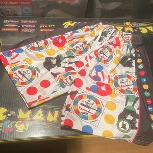 Flow Society Youth Graphic Print Shorts (twister game)